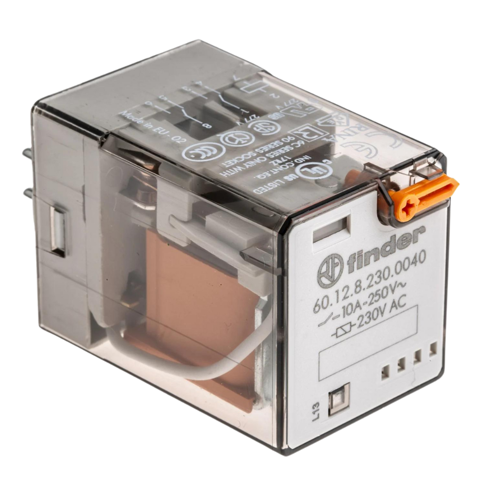 Mains Relay 230VAC Coil (230V Contacts)