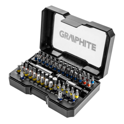 GRAPHITE 60PC SECURITY BIT SET