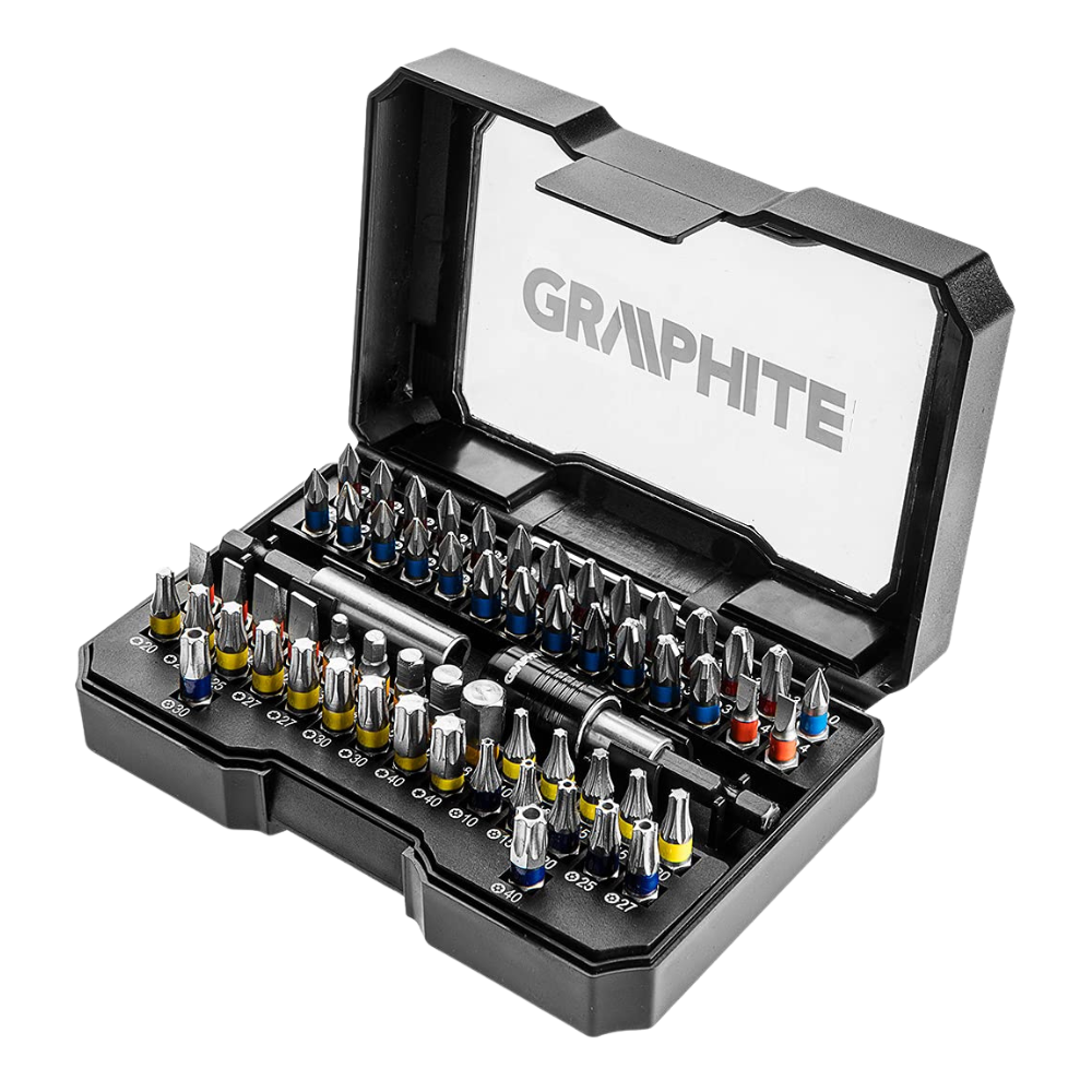 GRAPHITE 60PC SECURITY BIT SET
