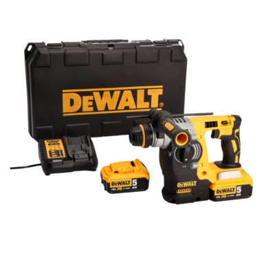 DeWalt 18V SDS Hammer 5.0Ah Brushless and Kit