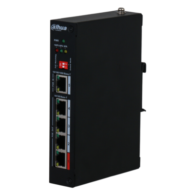 Dahua 5-Port PoE Extender with 4-Port PoE Out and 1-Port PoE In