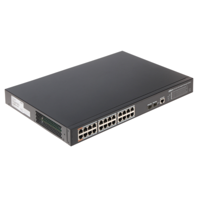 Dahua 28 Port Managed Desktop Gigabit Switch with 24 Port PoE