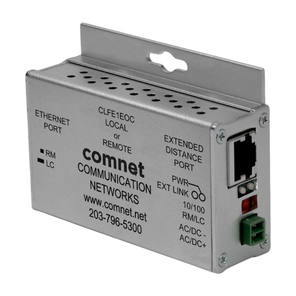 1CH ETH OVER COAX WITH PASS-THRU POE