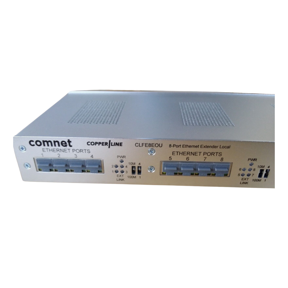 8CH ETH OVER UTP WITH PASS-THRU POE