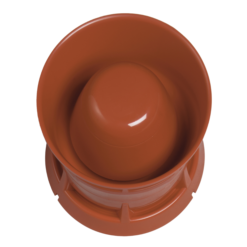 ZP755HA-2R  Horn sounder with dual front & rear sound paths, red (102 dBA)*