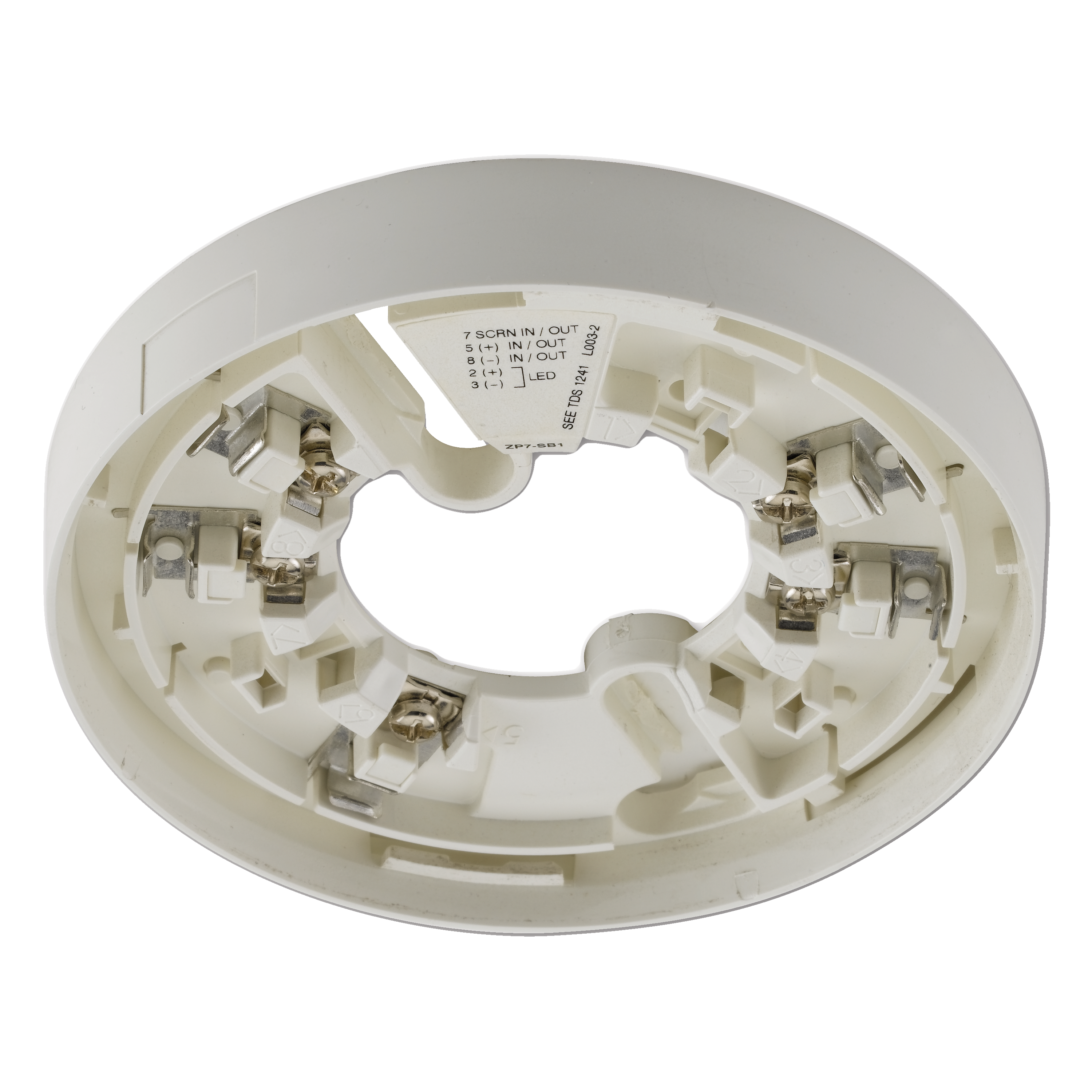 Ziton Surface mounting sensor base    Polar White