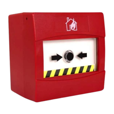 Sycall red surface mounting no break fire call point, 470/680Ω