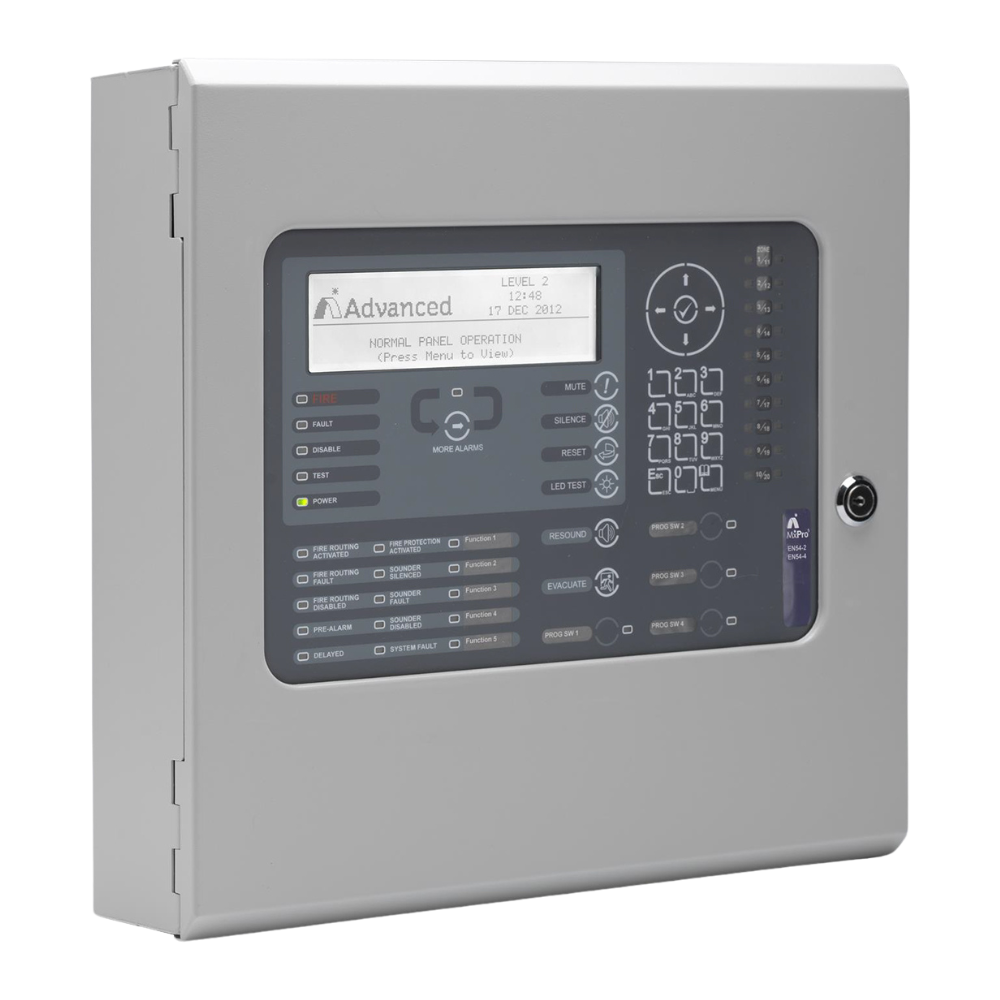 Advanced 1-Loop Fire Panel MXPro 5 Medium cabinet