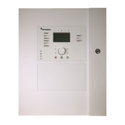 Addressable fire panel with, 2 High Power Loops expandable to 4 with 500 mA per loop