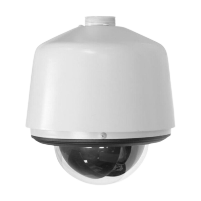 Pelco 1/4" 29x  PTZ D/N Dome, 24V, Heater, Grey, Clear Bubble  IP66