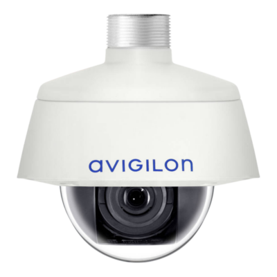 Avigilon 5.0 Megapixel, LightCatcher, Day/Night, Pendant Dome, 4.3-8mm f/1.8 P-iris lens, Self-Learning Video Analytics. Must use with a H4A-MT-WALL1 or H4A-MT-NPTA1.