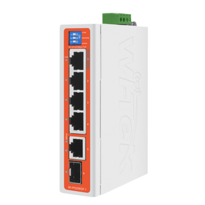 4 10/100Mbps PoE ports / Qty x 1 10/100/1000 non-PoE gigabit uplink port. Qty x 1 SFP port. 250M Long Range PoE . Port 1 supports Hi-POE 60W. Unmanaged (DN30-N-PFS3106-4ET-60-V2)