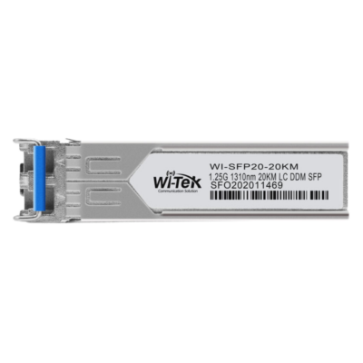 Single mode 20KM 1.25Gbps TX1310nm/RX1310NM Double LC SFP (AM40-SFP-SM-1G-LX20-31)