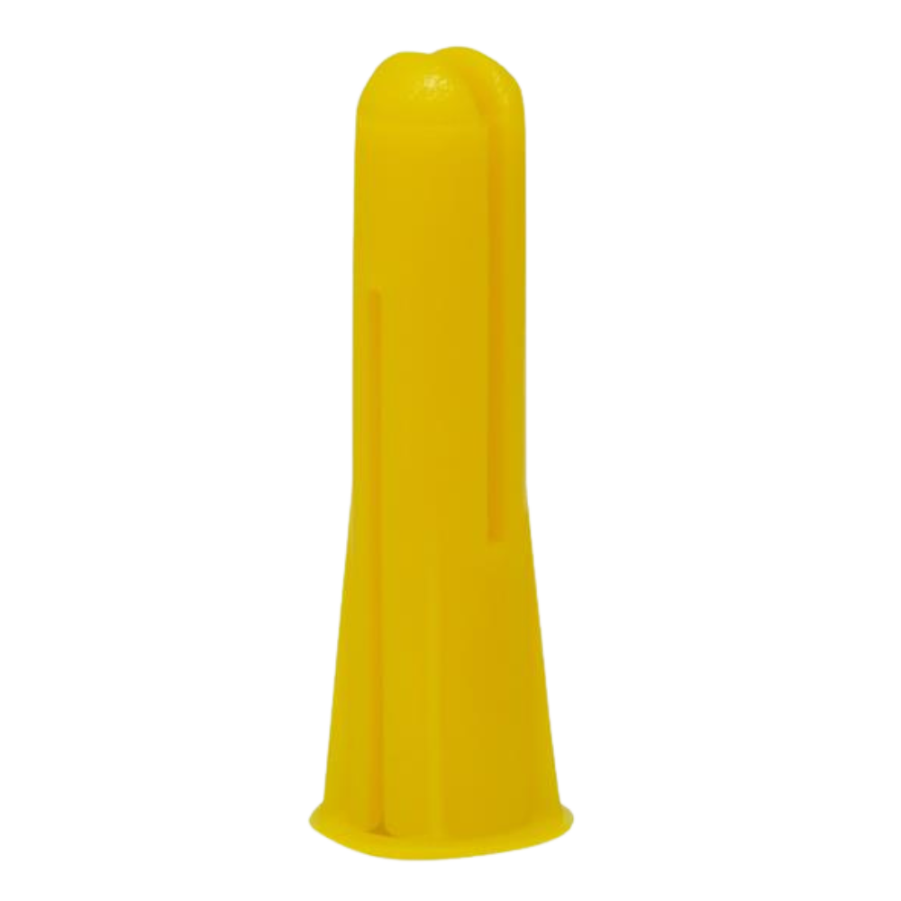 TILLEX YELLOW COLLAR PLUGS 5.5 X 25 (100)