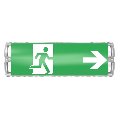CQR LED Emergency Bulkhead Plus,SELF-TEST- 3W, Maintained, IP65,LiFeP04