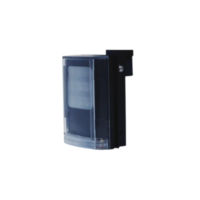 Avigilon LPR IR illuminator, PoE+, Outdoor, included lens option for 60°, 35°, or 10° horizontal coverage. Included mounting adapter to ES-HD-LP-HS.