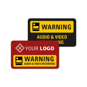 Avigilon Custom VB400 Front-button Stickers (250)