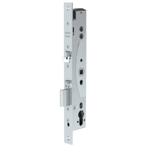 Assa Abloy DIN Euro profile. With hardened deadbolt anti friction bolt, fail locked and unlocked, solid spindle 12/24V DC