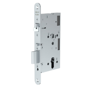 Assa Abloy DIN Euro profile. With hardened deadbolt and anti friction bolt, fail locked and unlocked, solid spindle 12/24V DC