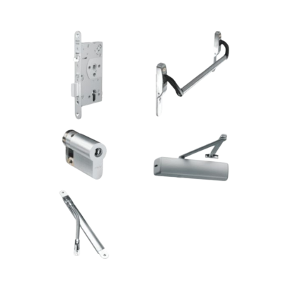 Assa Abloy Escape Door Package 1P 60mm Backset (Push Bar)
Comprises EL560, CY326-VL, EA280, PBE011-EL560