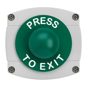IP66 Green Dome Exit Button Surface Press External