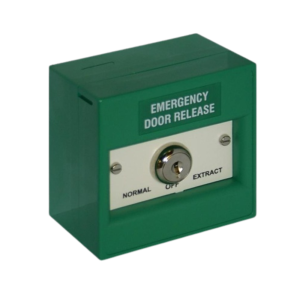 KAC Surface Mounted, 3 Position Key Switch (c/w 2 Keys)