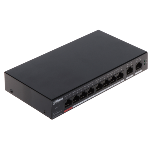 Dahua 10-Port Cloud Managed Desktop Switch with 8-Port PoE
