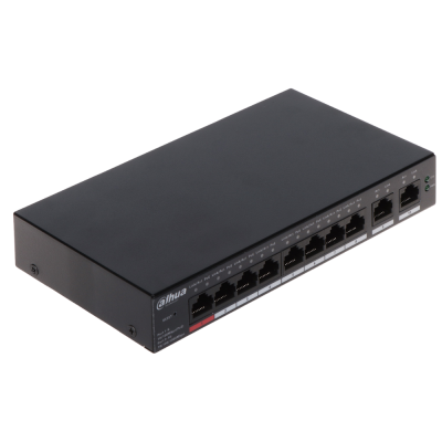 Dahua 10-Port Cloud Managed Desktop Switch with 8-Port PoE