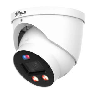 Dahua 8MP Smart Dual Light Active Deterrence Eyeball WizSense IP Camera, 2.8mm Fixed Lens, 30m IR
