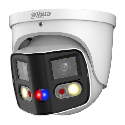 Dahua WizSense 3 Series 2x4MP TiOC Duo Splicing Fixed-focal Eyeball Network Camera 2.8mm