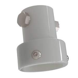 Gardner 38mm Universal 2 Hole Pole Camera Adaptor Grip Adaptor (Ral9010)