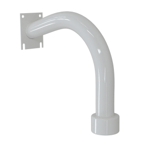 Gardner Box Mount Goose Neck Bracket C/w NPT1.5 (CCTV White)