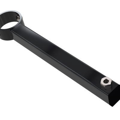 Gardner 38mm Pole Mount Camera Arm (205mm) Black (RAL9005)