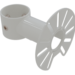 Gardner Pole Mount Slider Bracket C/w 97mm Pattern 10.1 Disc White - (Ral9010)