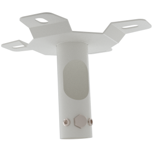 Gardner 38mm Top Hat Ceiling Bracket White (2 Hole) (Ral9010)
