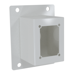 Gardner Wall Mount Junction Box to Mount 65x85 Brackets (CCTV White)