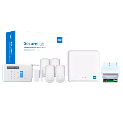 HKC HUB70 Kit (Solas Shape BellBox)
Kit Includes: 2 X PIR +RF-C+RF-CS+RF-RKPT-RF-SAAB+SOL (SOLAS (new shape)