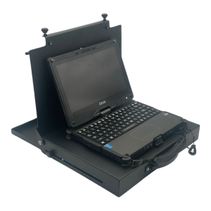 Koras Engineers work station, Matt black, Aluminium with Carrying Handle.
