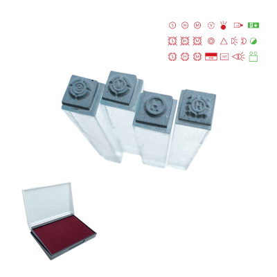 Koras Fire Alarm & Emergency Lighting Design Stamp Kit (22 Stamps)