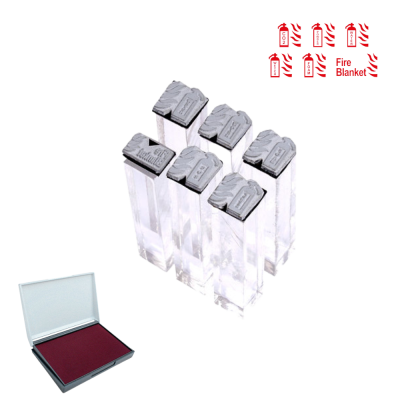 Koras Fire Extinguisher Design Stamp Kit