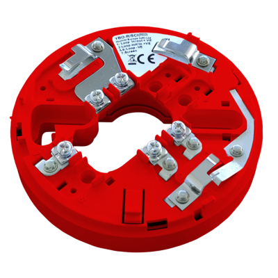 Hochiki Sounder Mounting base RED with short circuit insulator YBO-R/SCI-RED