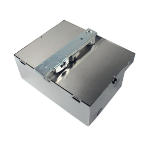 KingGates INTROBOX400R01 - Foundation box, cataphoresis paint finish frame, closing and opening mechanical stop