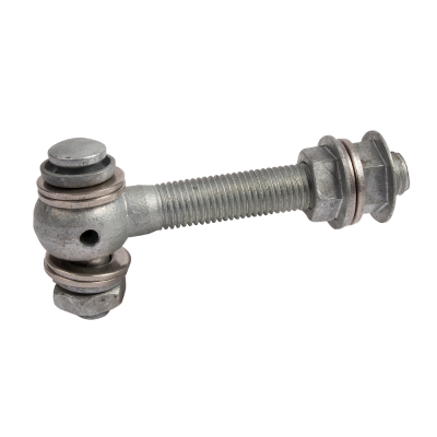 Hot-dip galvanized eyebolt set M20 - Length 150 mm