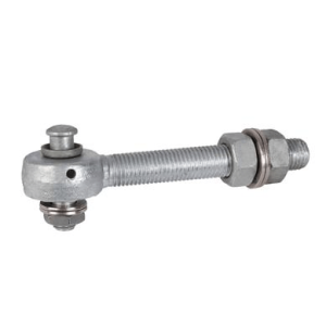 Hot-dip galvanized bearing eyebolt for 3D and 4D hinges  - Eyebolt M16