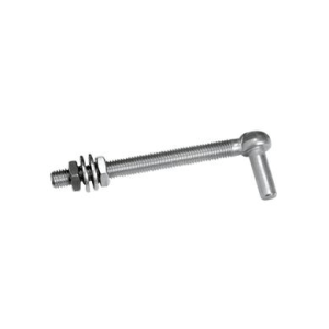 Stainless steel hinge axle M12 Hangerbolt Ø 11, length: 150 mm, for hinge postplugs