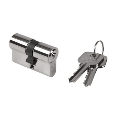 Symmetric 20 - 20 mm cylinder, keyed to differ