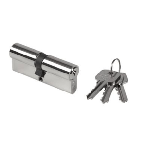 Symmetric 40 - 40 mm cylinder, keyed to differ