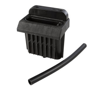 Adjustable stop plate for 40 mm to 60 mm gate frames - For SUBY