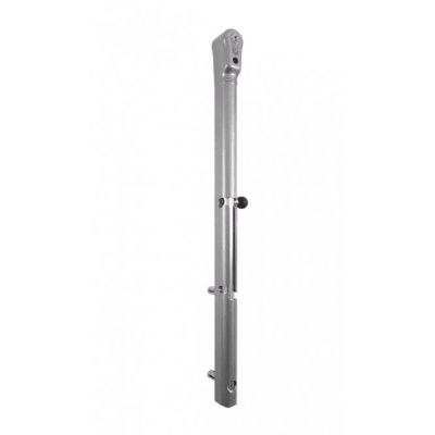 Lockable drop bolt in Silver