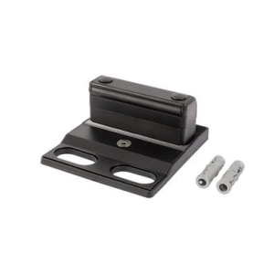 Bolt-on off-centered ground stop